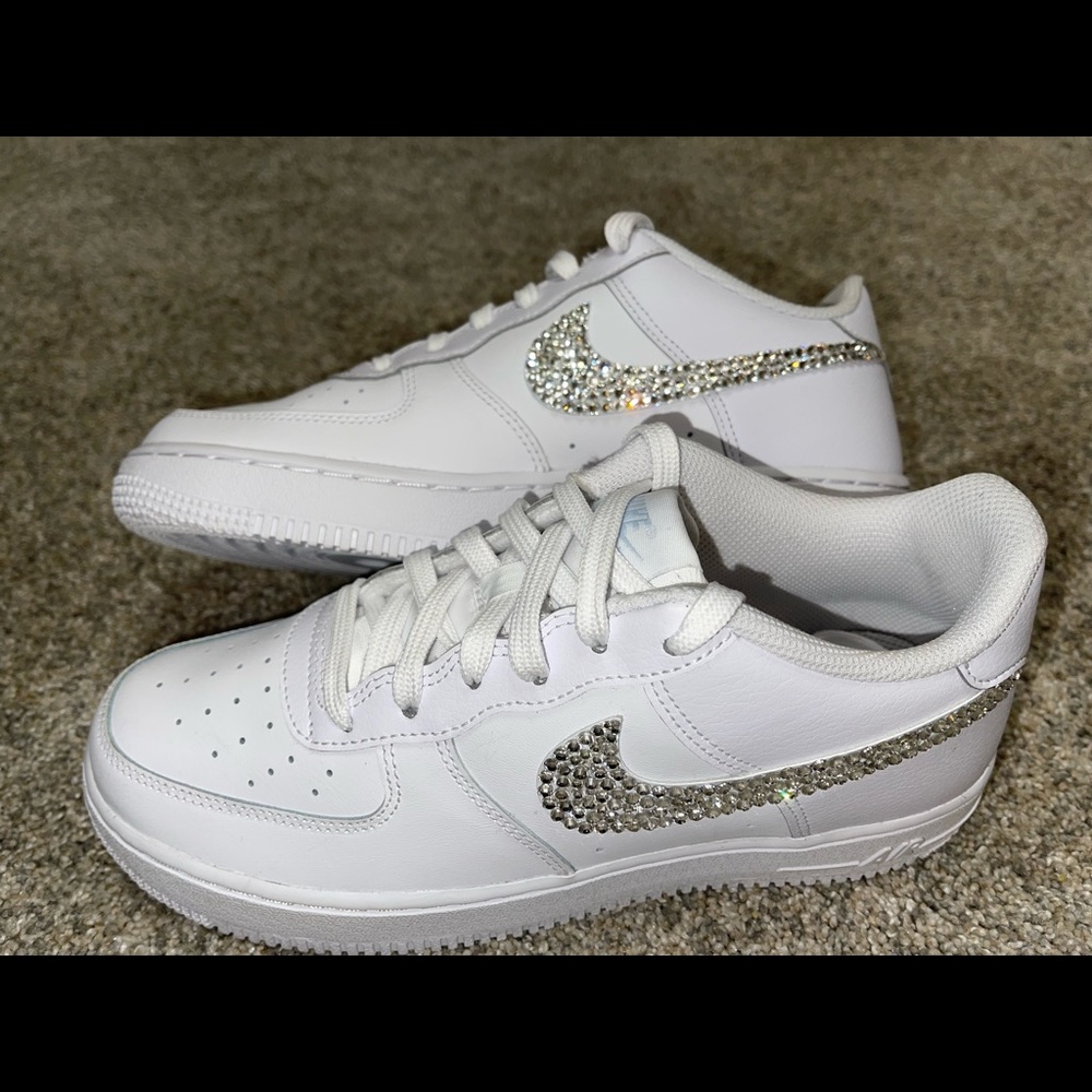Custom Bling Air Force 1s